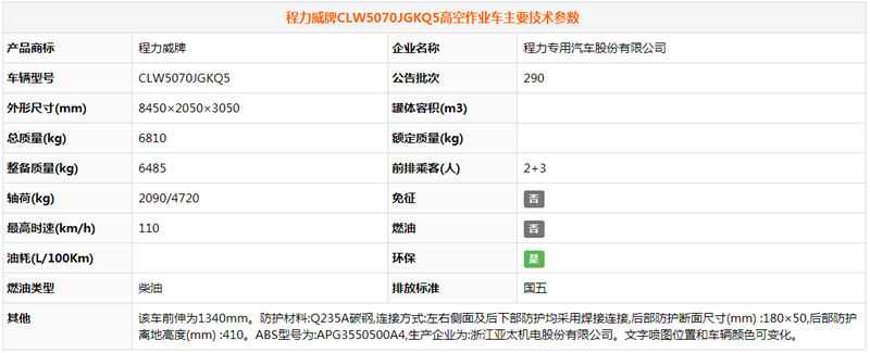 五十铃双排16米高空作业车